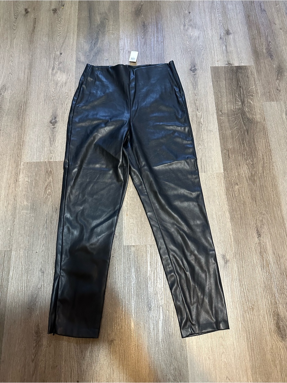 Old Navy Black Faux Leather Pants